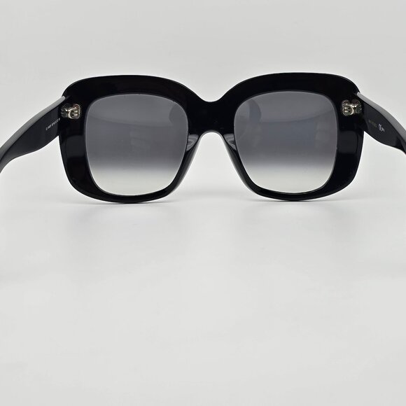 Celine CL41433/S 807 Black Frame Grey Gradient Lens Oversized Sunglasses w/ Case - Picture 5 of 15